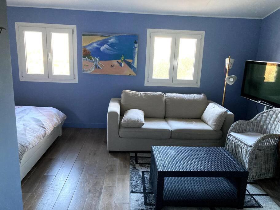 Agreable Chambre D'Hotes Avec Vue Sur Les Collines Daire La Colle-sur-Loup Dış mekan fotoğraf