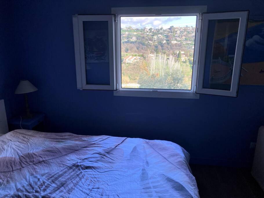 Agreable Chambre D'Hotes Avec Vue Sur Les Collines Daire La Colle-sur-Loup Dış mekan fotoğraf